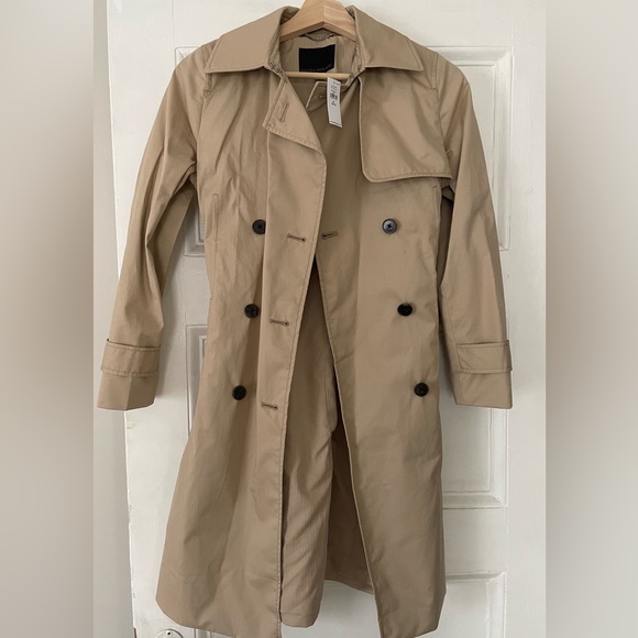 Banana Republic trench coat. Never been worn; brand new with tags. - Picture 2 of 2